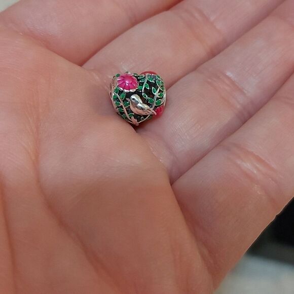 925 Silver Secret Garden Charm - Picture 4 of 6